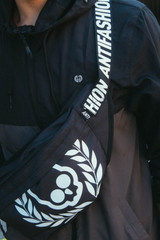 Black Skull Waist Bag