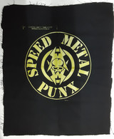 Municipal Waste - Toxic Waste Test Print Backpatch