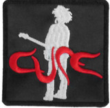 The Cure - Boys Don't Cry Red 3x3" Embroidered Patch The Cure - Boys Don't Cry Red 3x3" Embroidered Patch