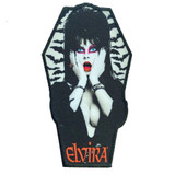 Kreepsville 666 - Elvira Bat Coffin Embroidered Patch