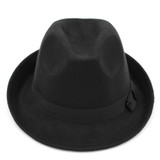 Medium Black Fedora Hat