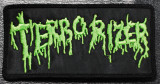 Terrorizer - Green Logo 5x2" Embroidered Patch