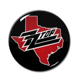 ZZ Top - Texas 1" Pin ZZ Top - Texas 1" Pin