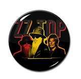 ZZ Top - Band 1" Pin ZZ Top - Band 1" Pin