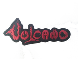 Vulcano - Red Logo 4x1.5" Embroidered Patch