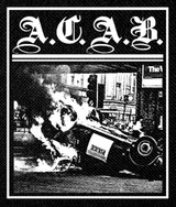 A.C.A.B. 4.5x5" Printed Patch A.C.A.B. 4.5x5" Printed Patch