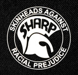 S.H.A.R.P.: Skinheads Against Racial Prejudice 4.5x4.5" Printed Patch