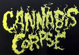 Cannabis Corpse - Logo 15x10" Test Print Backpatch