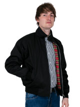 Relco Classic Harrington Jacket in Black
