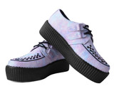 V3013 Pink Cloud D-Ring Mondo Creepers *DISCONTINUED*