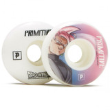 Primitive - Dragon Ball Super Black 53MM Skateboard Wheels (Set of 4)