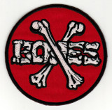 Powell Peralta Cross & Bones Embroidered Patch