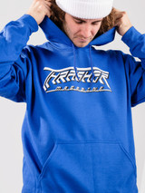 Thrasher Magazine - Future Logo Royal Blue Hoodie