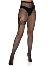 Gunslinger Garter Fishnet Tights