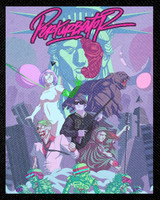 Perturbator - Animation 4x4" Color Patch