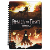 Attack on Titan - Fire Notebook