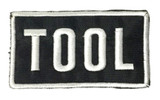 Tool - White Logo 3.25" Embroidered Patch