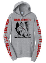 Gorilla Biscuits - New York Hardcore Gray Hooded Sweatshirt