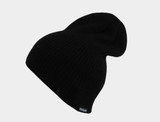 Black Classic Cable Knit Slouch Beanie