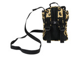Leopard Print Crossbody Shoulder Mini Backpack
