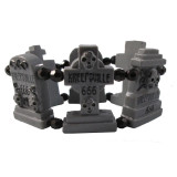 Kreepsville 666 - Graveyard Groupie Bracelet Grey