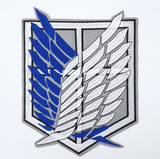Attack on Titan Crest 6.5x8.25" Embroidered Backpatch