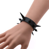 Black Spiked Bracelet