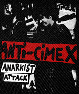 Anti Cimex- Anarchist Attack 12x16" Printed Backpatch
