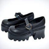 Monster Platform Mary Jane Heels