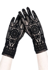 Gothic Mesh Cathedral Gloves