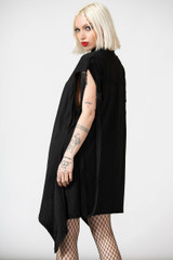 Black Codex Longline Unisex Vest