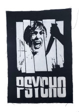 Psycho B & W Test Print Backpatch