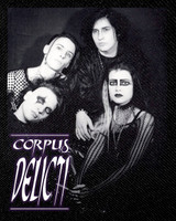 Corpus Delicti - Black 5x5" Color Patch Corpus Delicti - Black 5x5" Color Patch