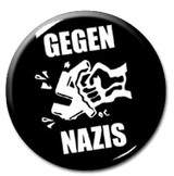 Gegen Nazis 1.5" Pin Gegen Nazis 1.5" Pin