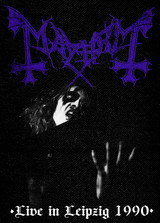 Mayhem - Live in Leipzig 10.75x15" Printed Backpatch