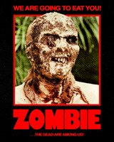 Lucio Fulci's Zombie 4x5" Color Patch