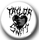 Taylor Swift - Metal Heart 2.25" Pin