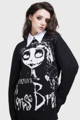 Corpse Bride - Emily Official Distressed Sweater
