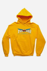 Thrasher Venture Collab Gold Hoodie