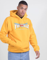 Thrasher Venture Collab Gold Hoodie