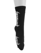 Metal - White Black Socks
