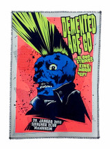 Demented Are Go - Siebner Club Flyer 10x14" Sublimated Backpatch