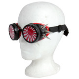 Red Sun Goggles with Spikes