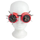 Spiked Target in Red Goggles