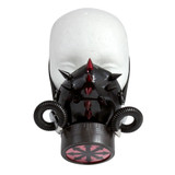 Black Respirator with Spikes