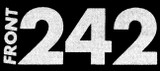 Front 242 - Logo 5x2.5" Printed Patch Front 242 - Logo 5x2.5" Printed Patch