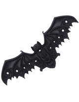Lace Bat Black Hairclip