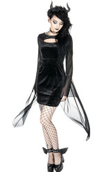 Salem Velvet Dress - NO ESTA EN INV -