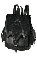 Gothic Rosette  Backpack with Inverted Cathedral Embroidery Gothic Rosette  Backpack with Inverted Cathedral Embroidery