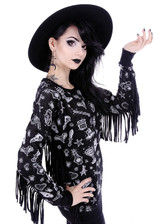 Witchy Jumper Frilly Sweater - NO ESTA EN INV -